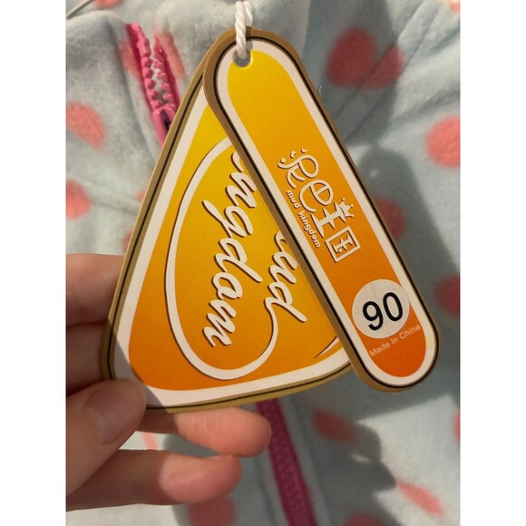 NWT Mud Kingdom Polka-Dot Fleece Vest - 90 cm (2T) - Picture 3 of 3